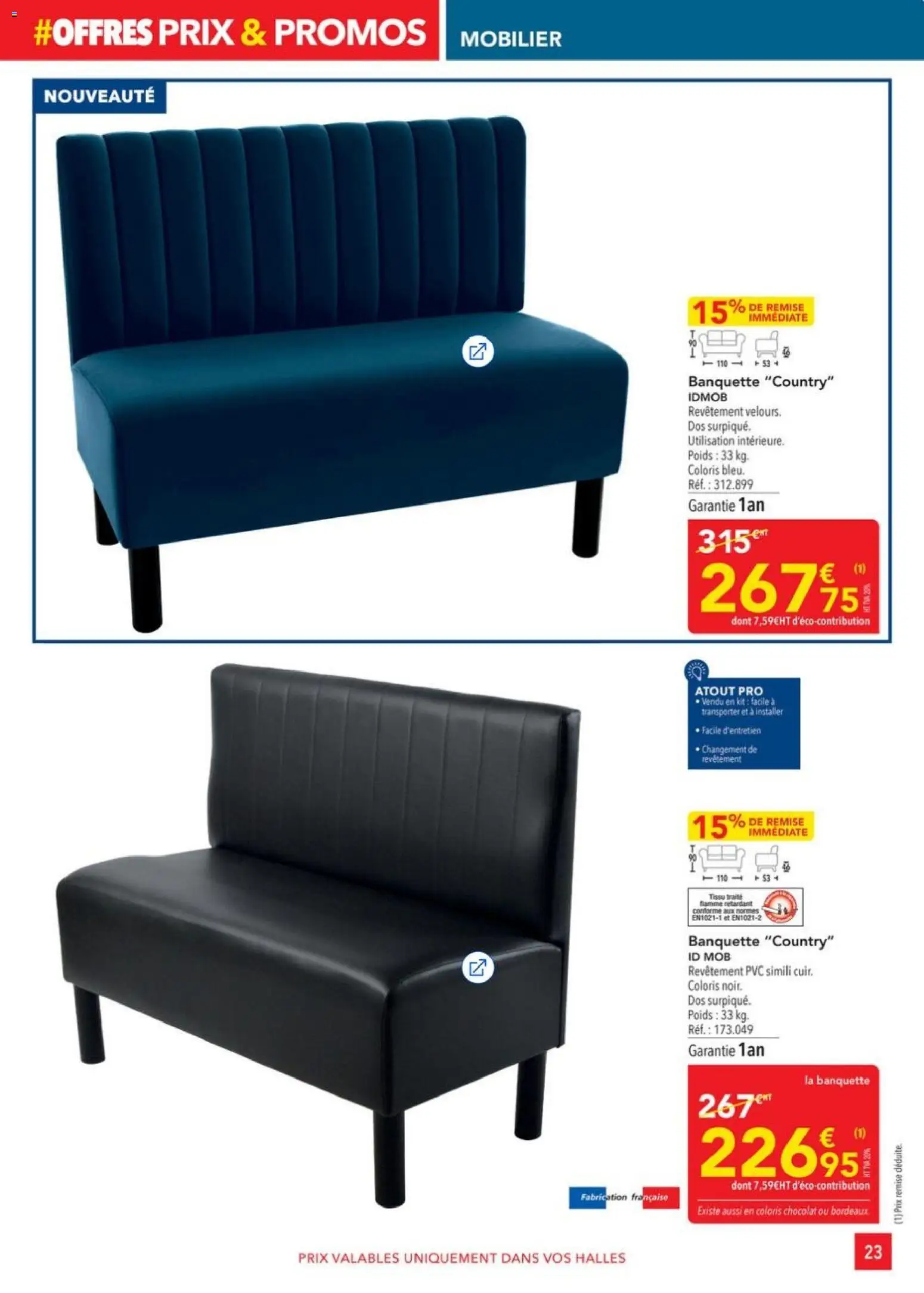 {H1} | Page: 23 | Produits: Poids, Chocolat