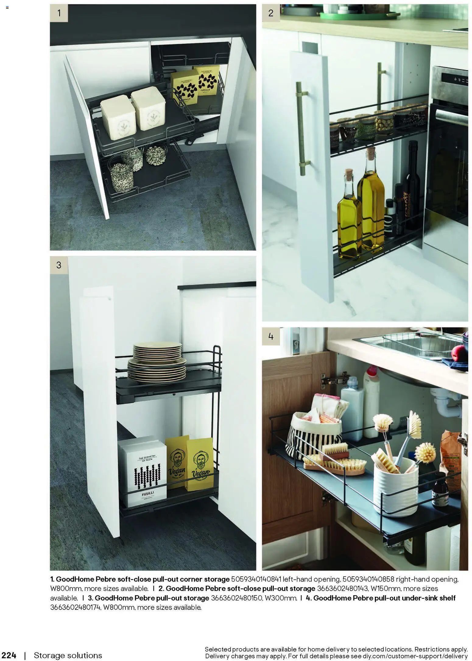 {H1} | Page: 224 | Products: Shelf, Pasta