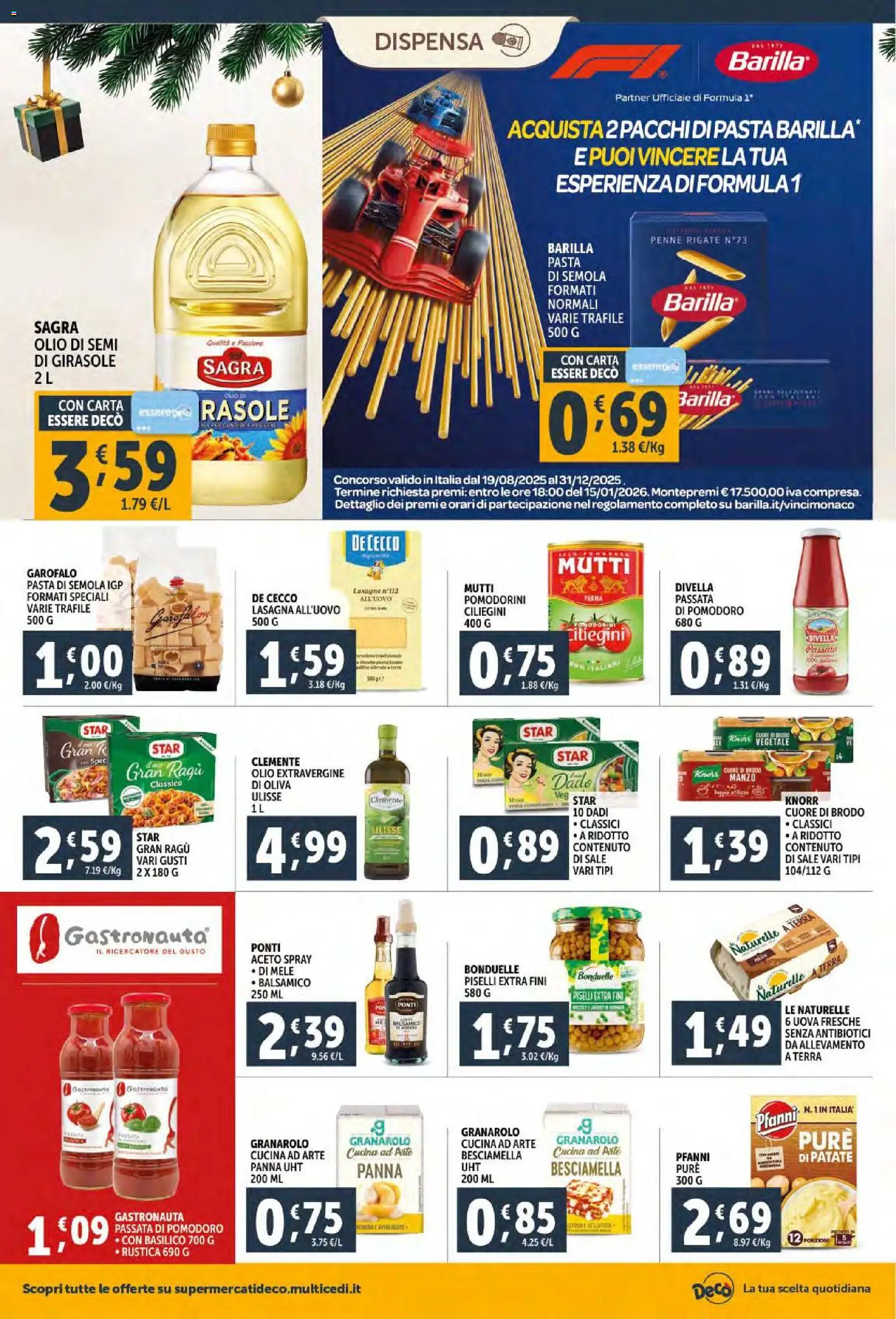 Volantino Decò del 02.12.2025 | Pagina: 20 | Prodotti: Patate, Ragú, Piselli, Terra