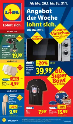 Lidl - Prospekt ab 26.01.2026 gültig