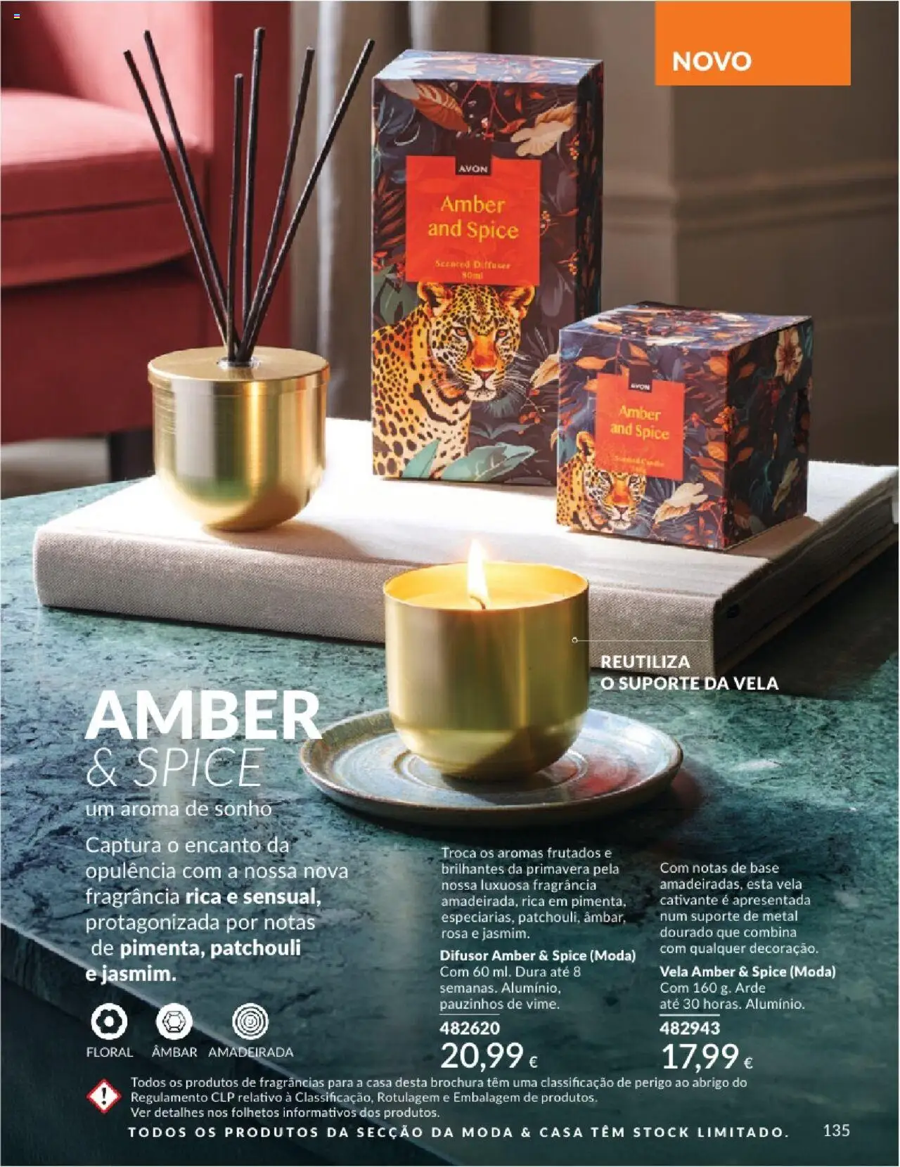 Catálogo Avon Campanha 8 │ válido de 01.08.2025 | Página: 135 | Produtos: Fragrância, Base, Difusor