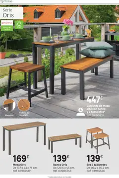 Leroy Merlin catálogo │ válido desde el 25.03.2025 | Página: 15 | Productos: Mesa, Mesa alta