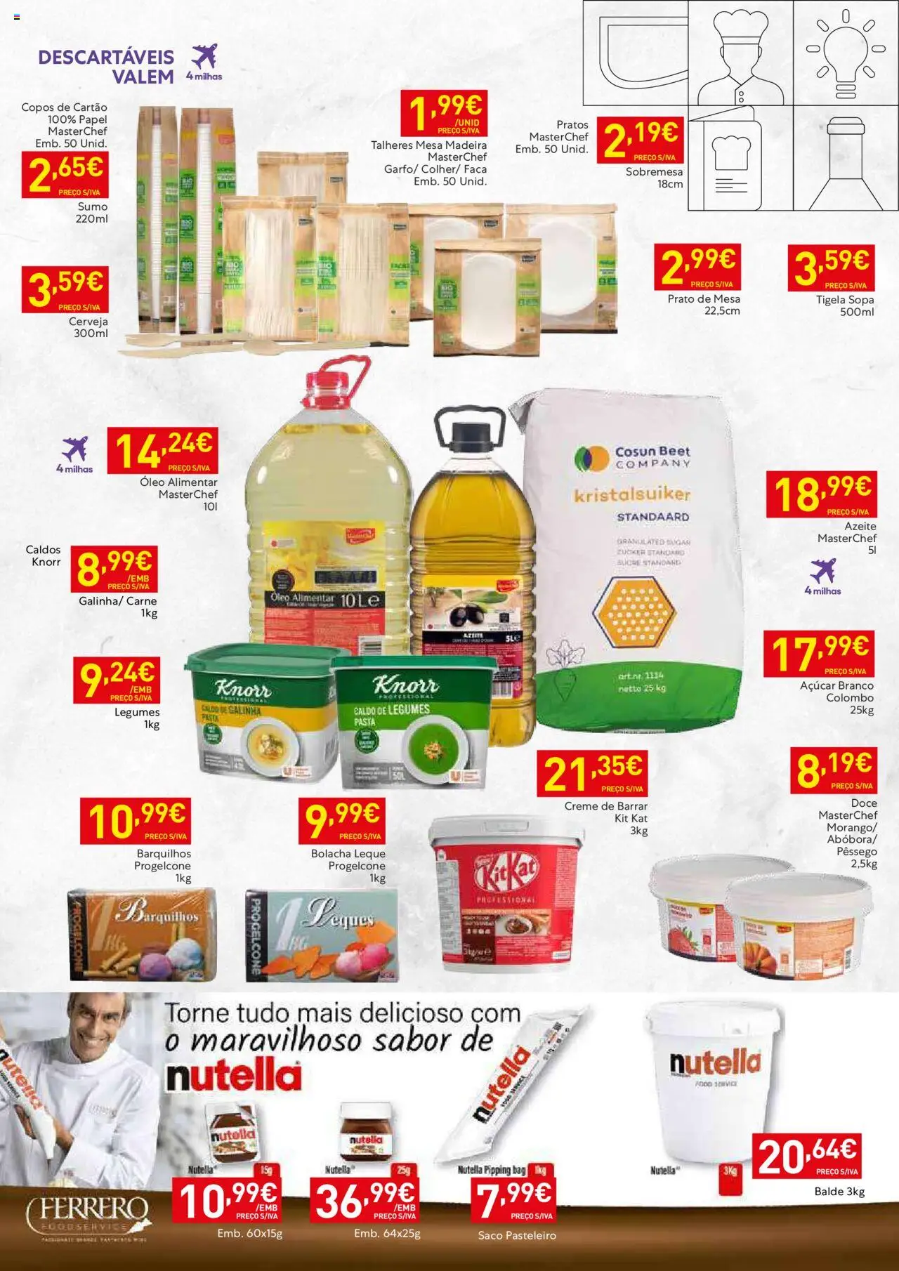 Recheio - Madeira │ válido de 26.08.2025 | Página: 7 | Produtos: Talheres, Tigela, Knorr, Sopa