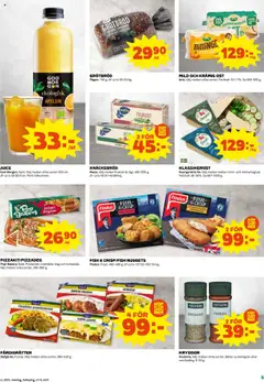 Coop reklamblad aktuell från 11.08.2025 | Sida: 5 | Produkter: Galler, Knäckebröd, Ost, Juice