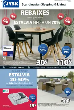 Vista previa JYSK Grans ofertes válido desde el 17.07.2025