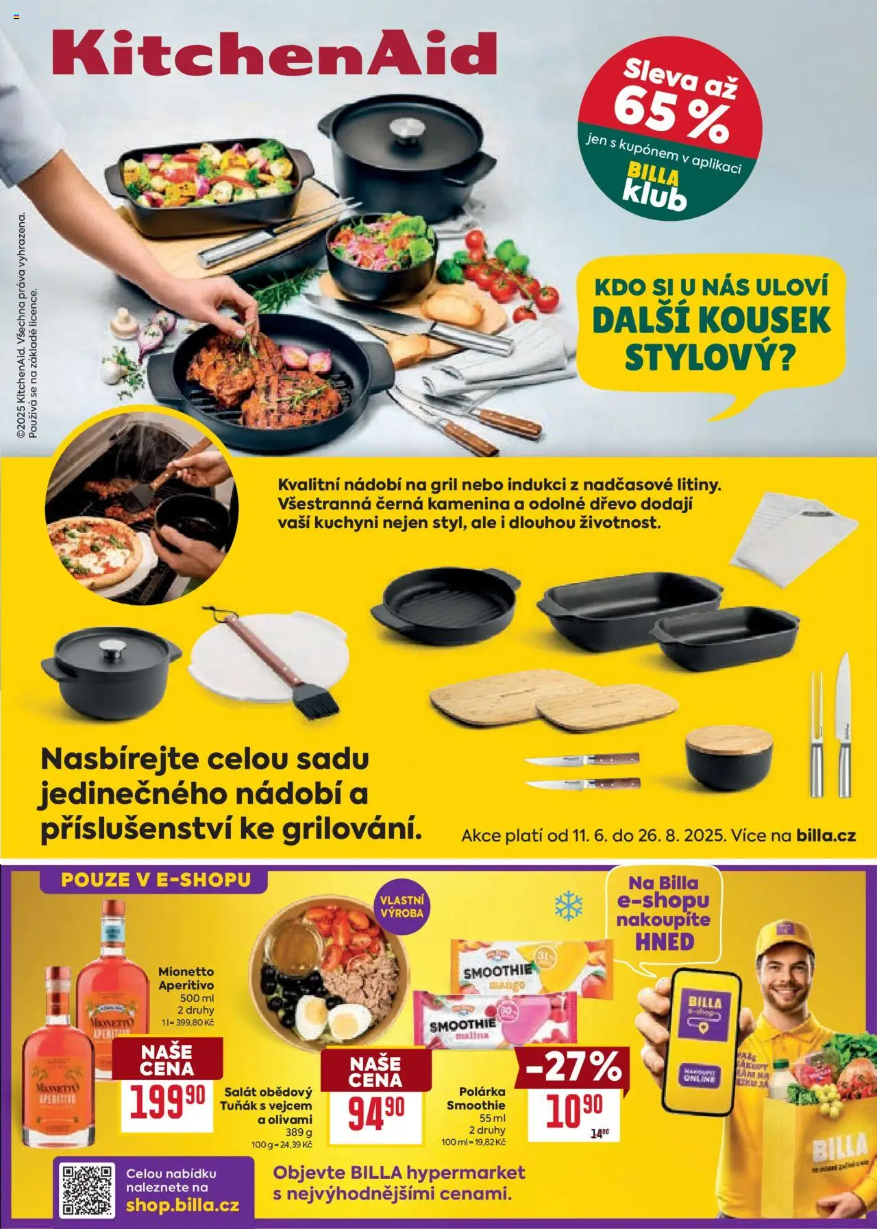 Billa leták - Léto plné grilování od 30.07.2025 | Strana: 27 | Produkty: Tuňák, Mango, Nádobí, Mionetto