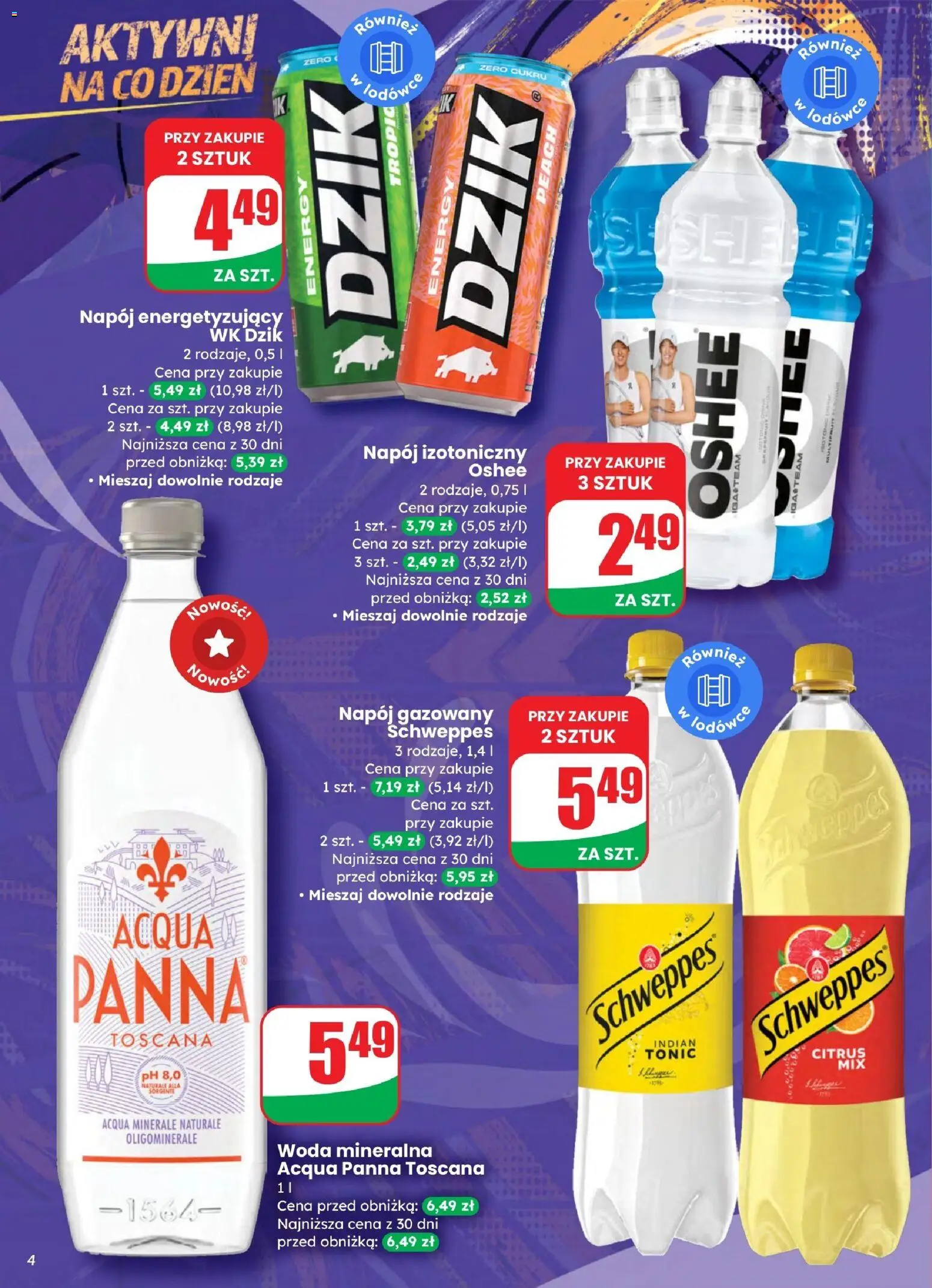 Dino gazetka od 25.03.2026 | Strona: 4 | Produkty: Woda