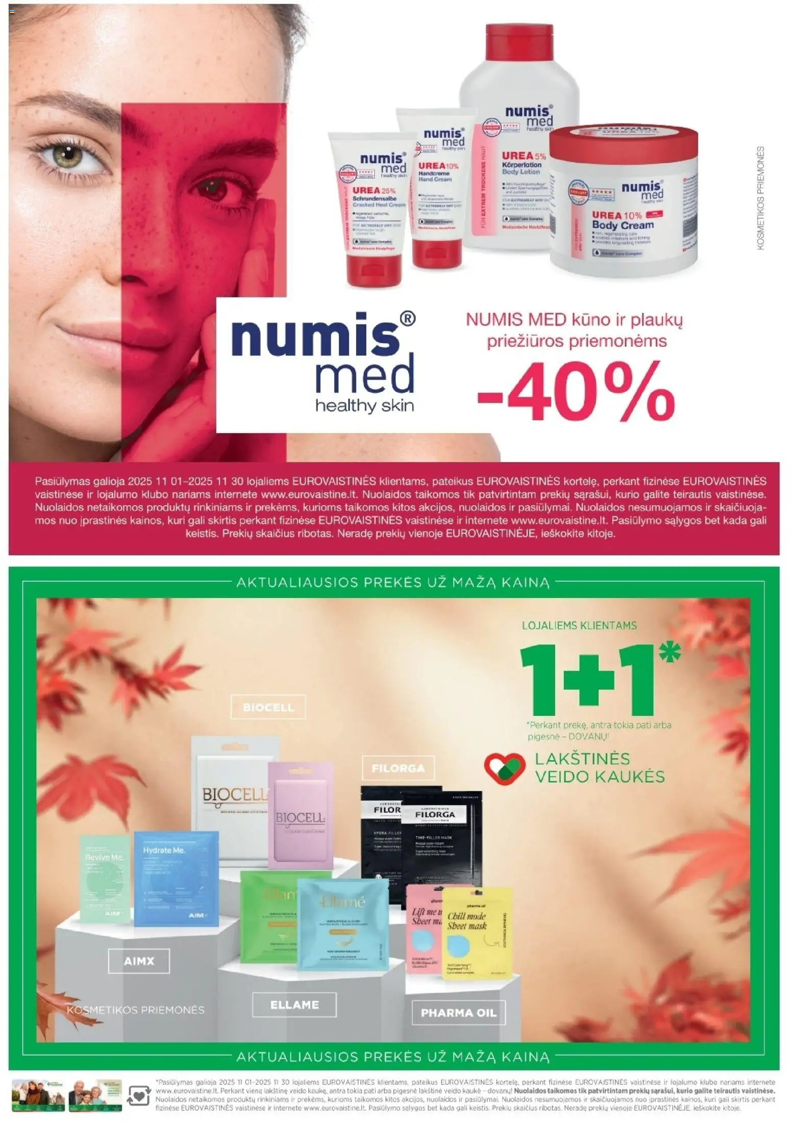 EUROVAISTINĖ akcijos nuo 01.11.2025 | Puslapis: 30 | Prekių: Kaukė, Veido kaukė