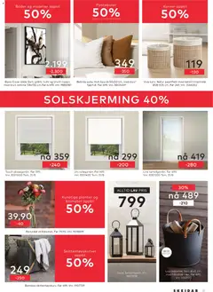 Forhåndsvisning av Skeidar kundeavis gyldig fra 16.03.2026 | Side: 31 | Produkter: Будівельні суміші, Håndtak, Cremă pentru față, Solskjerming