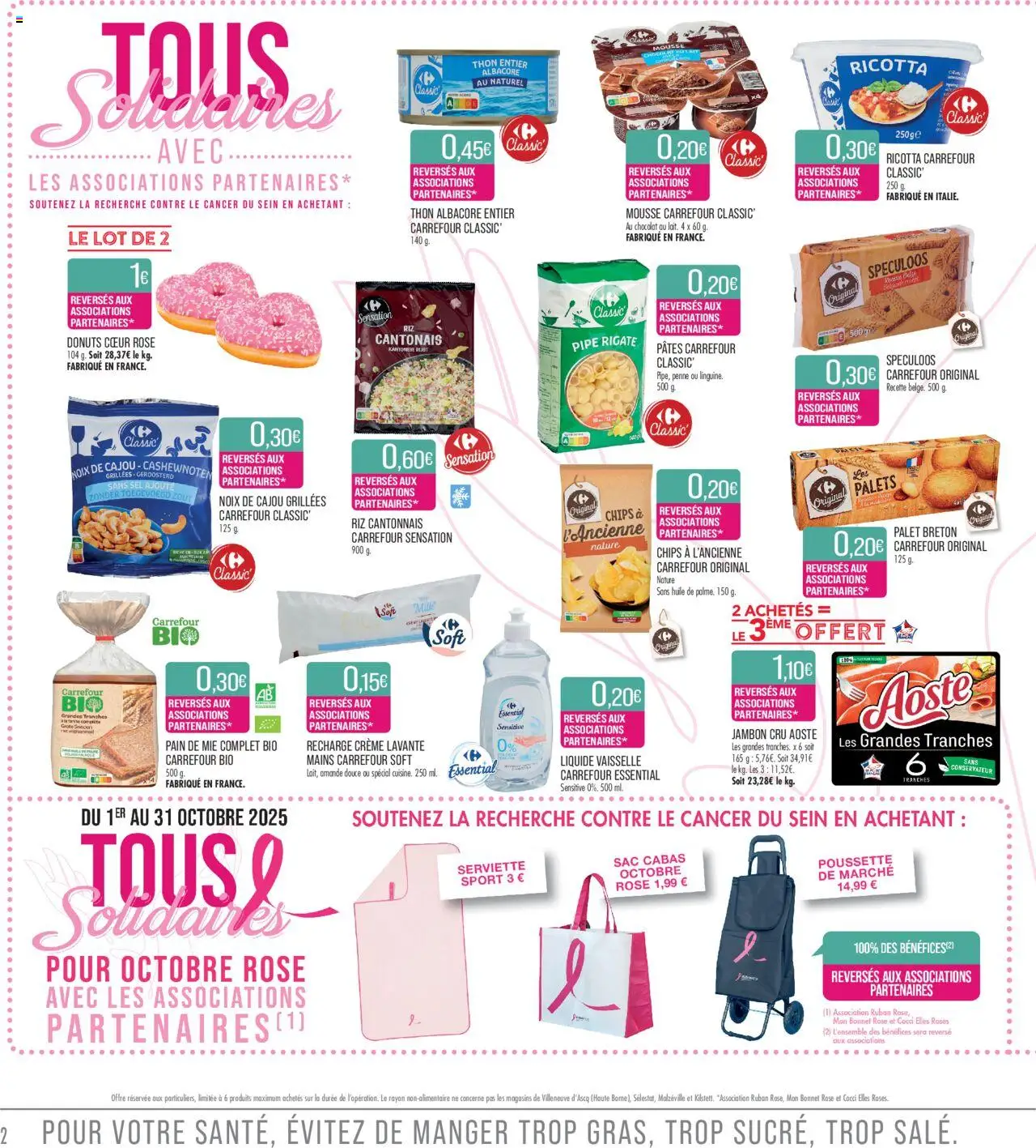  | Page: 2 | Produits: Sel, Pâtes, Chips, Noix