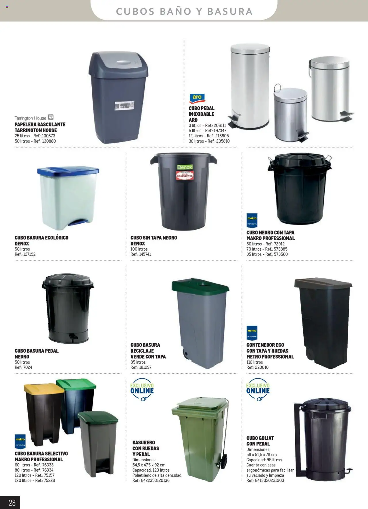 Makro - Catálogo Limpieza │ válido desde el 13.03.2025 | Página: 28 | Productos: Baño