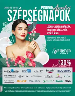 Pingvin Patika Magazin - amely érvényes a következő dátumtól: 01.04.2026 | Oldal: 32 | Termékek: Cerave