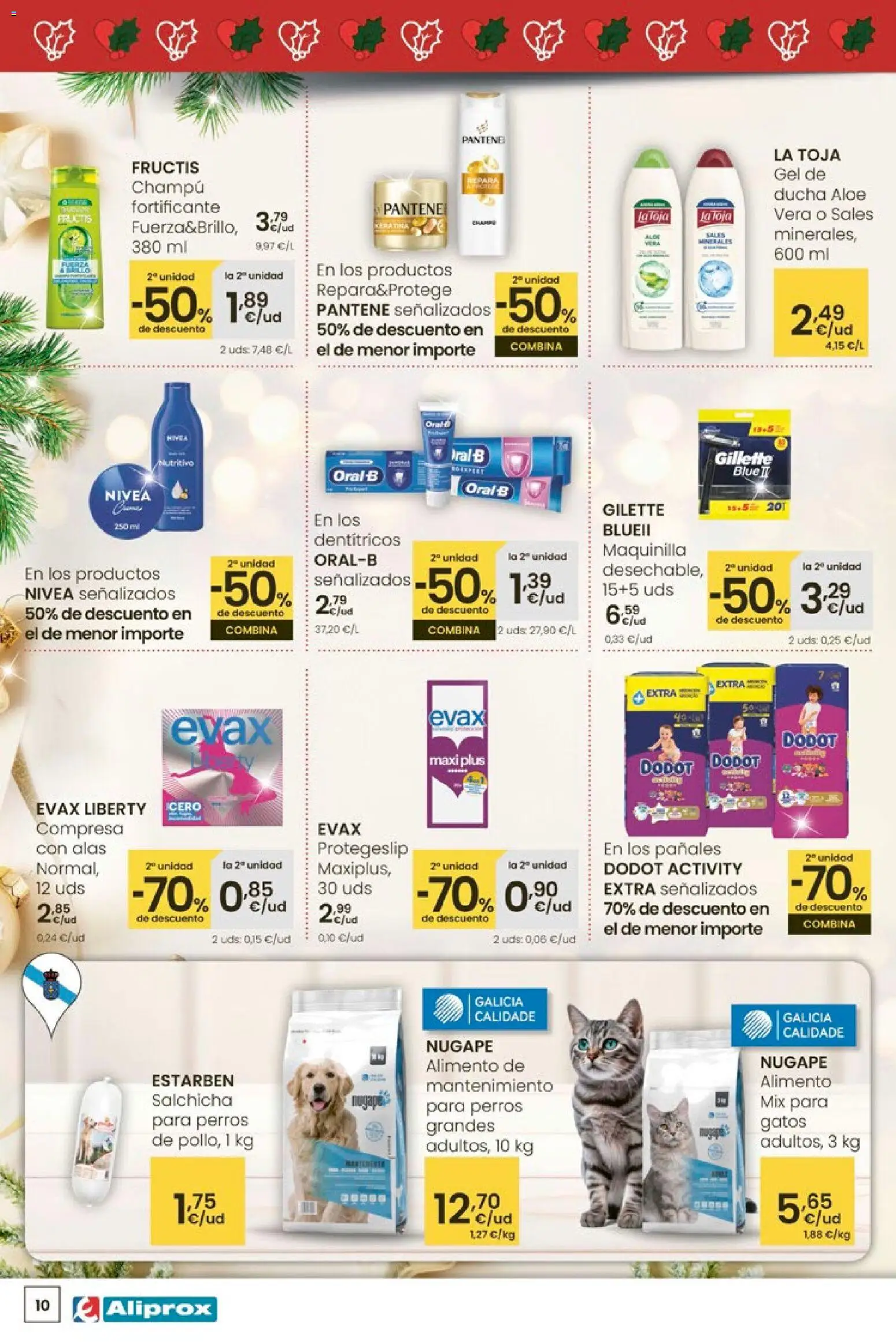 Eroski - Aliprox │ válido desde el 27.11.2025 | Página: 10 | Productos: Champú, Ducha