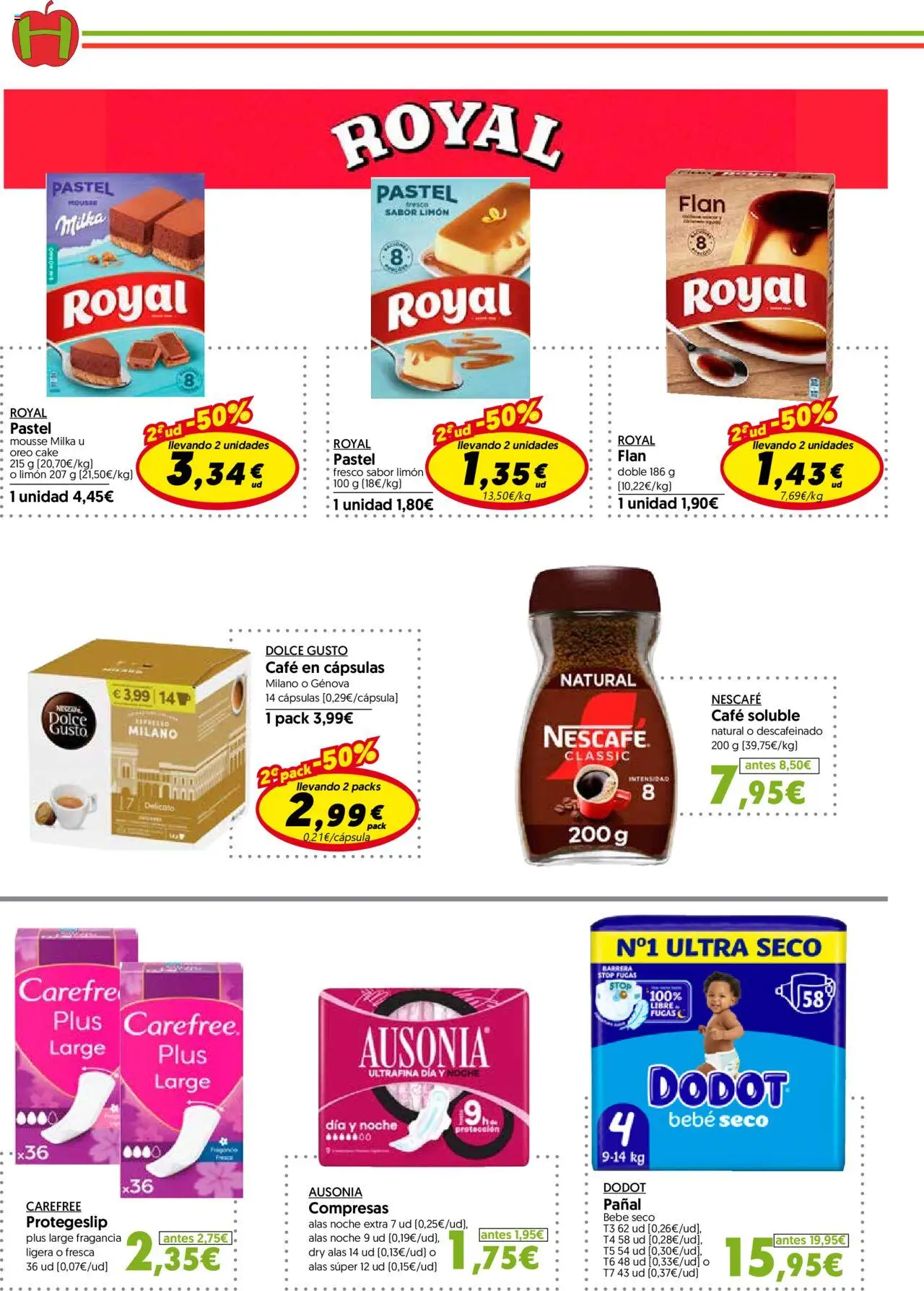 Hiper Usera folleto │ válido desde el 01.10.2025 | Página: 14 | Productos: Mousse, Café en cápsulas, Μηχανή καφέ, Γλυφιτζούρι