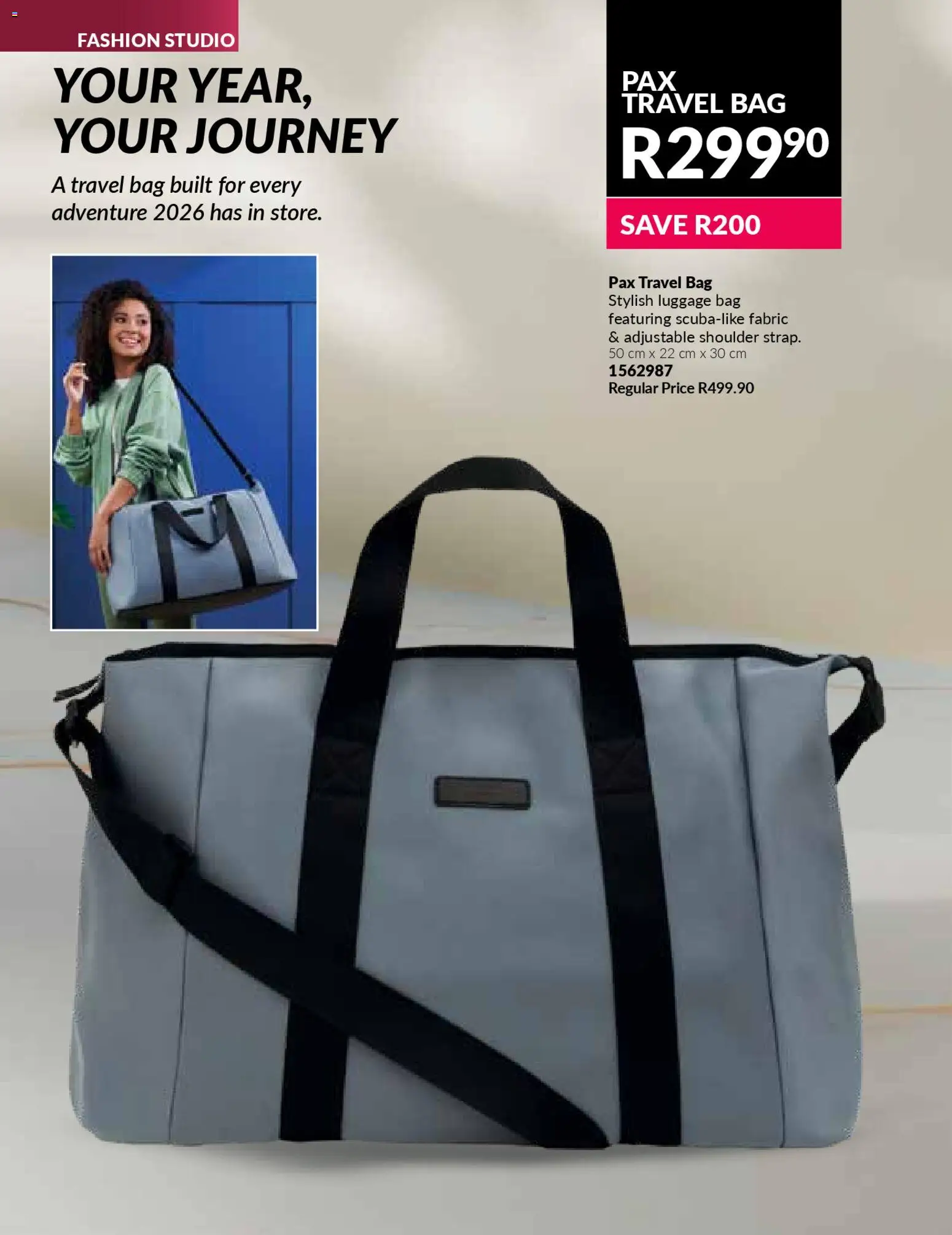 New Avon catalogue – valid from 01.01.2026 | Page: 138 | Products: Travel bag, Bag