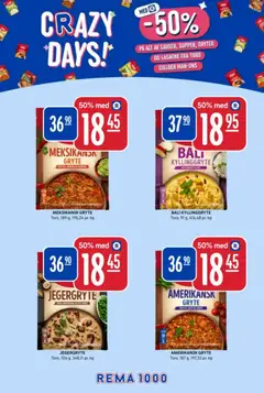 Forhåndsvisning av Rema 1000 Crazy Days gyldig fra 03.11.2025 | Side: 3 | Produkter: Hvedemel, Ananas, Tyttebær, Paprika