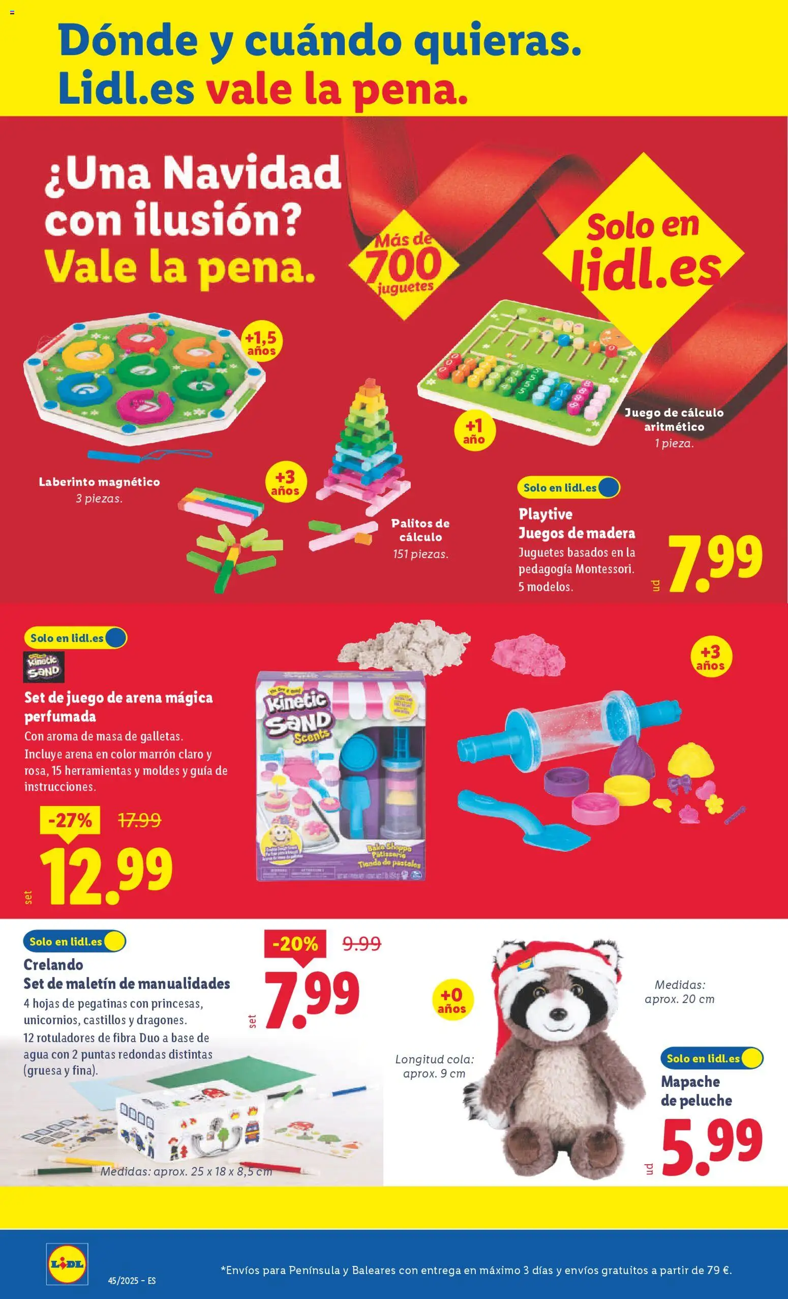 Lidl folleto de bazar │ válido desde el 03.11.2025 | Página: 2 | Productos: Galletas, Juguetes