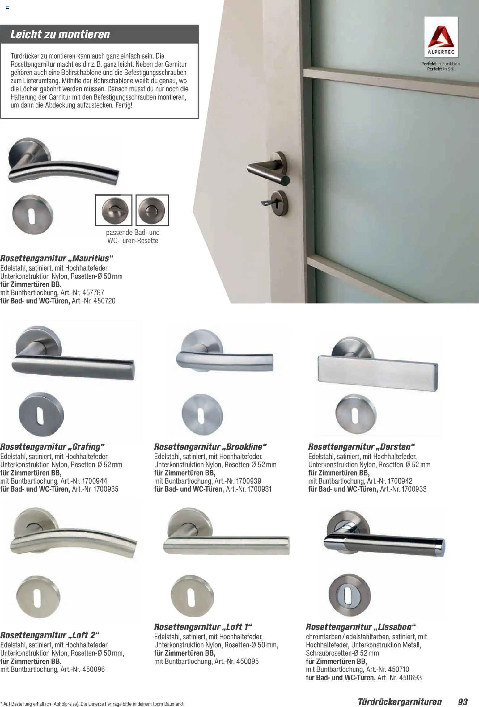 Toom Baumarkt Baustoffe & Bauelemente 2026 – gültig ab 20.02.2026 | Seite: 93 | Produkte: Bad