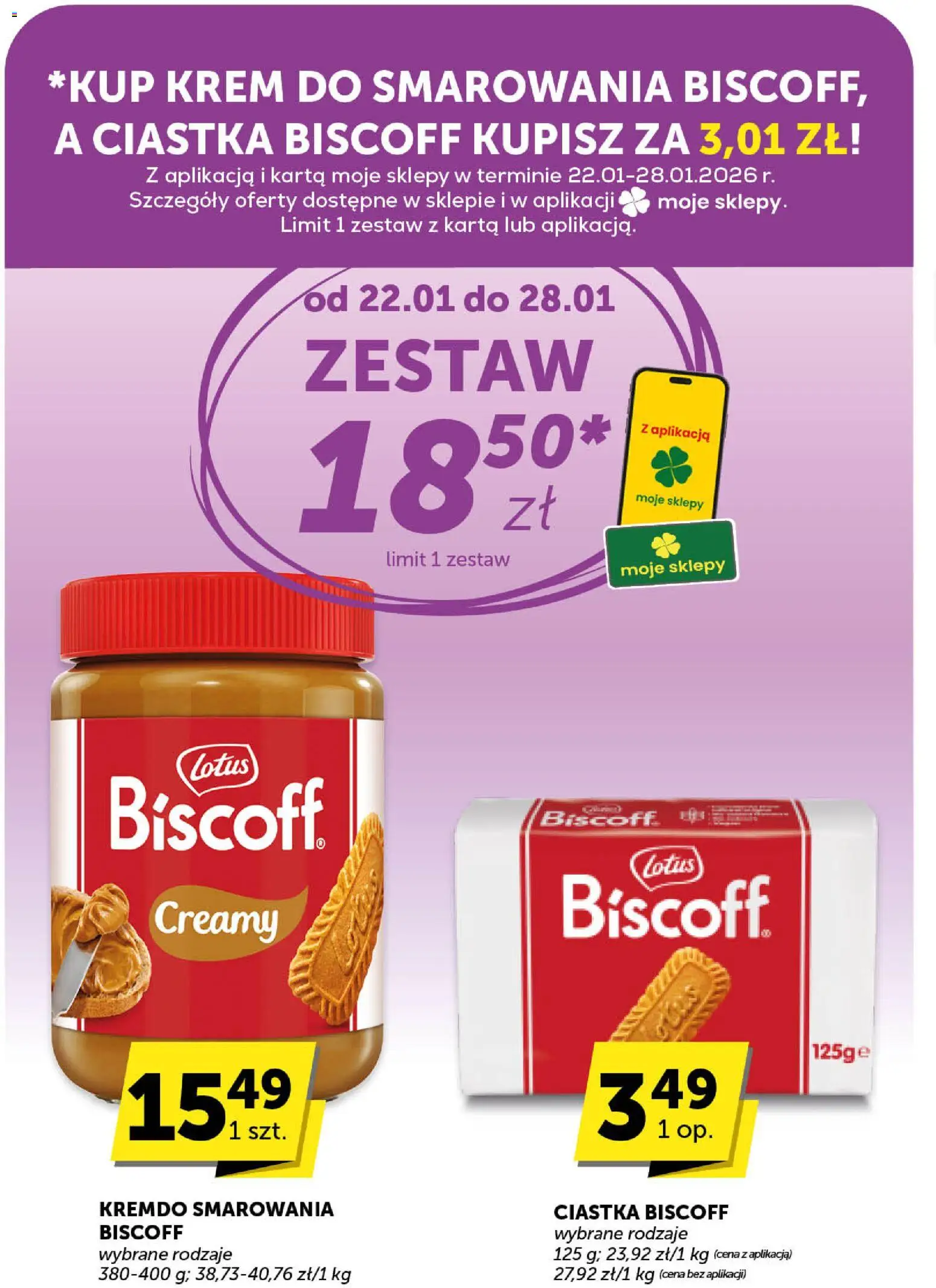 Groszek Gazetka - Market od 22.01.2026 | Strona: 8 | Produkty: Karta, Ciastka, Krem