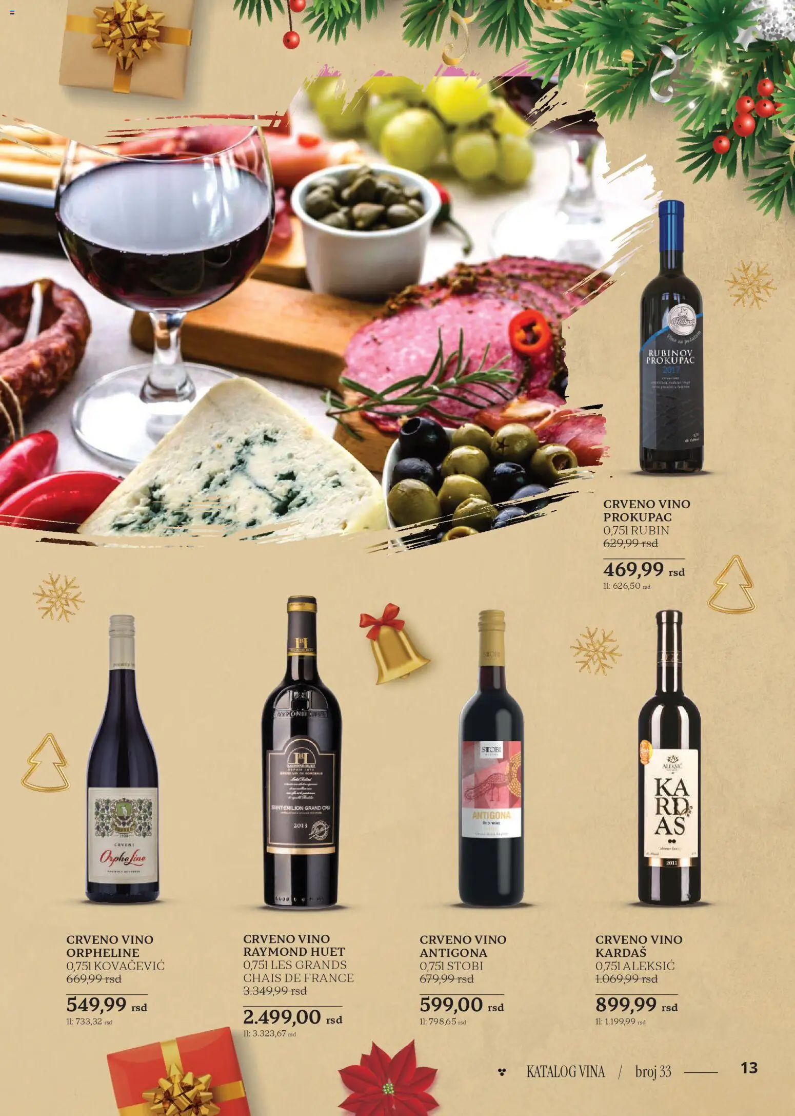 Idea katalog - važi od 18.12.2025 | Strana: 13 | Proizvode: Crveno vino, Vino