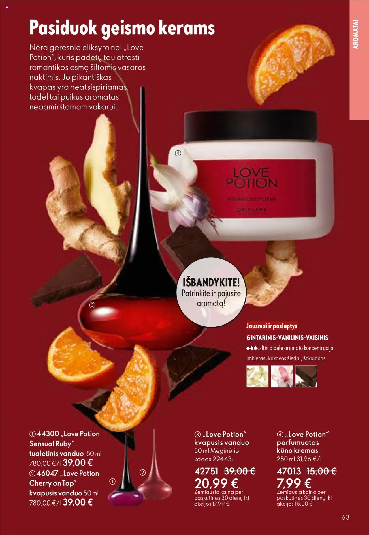 Oriflame akcijos nuo 29.10.2025 | Puslapis: 63 | Prekių: Kremas, Kaukė, Antiperspirantas