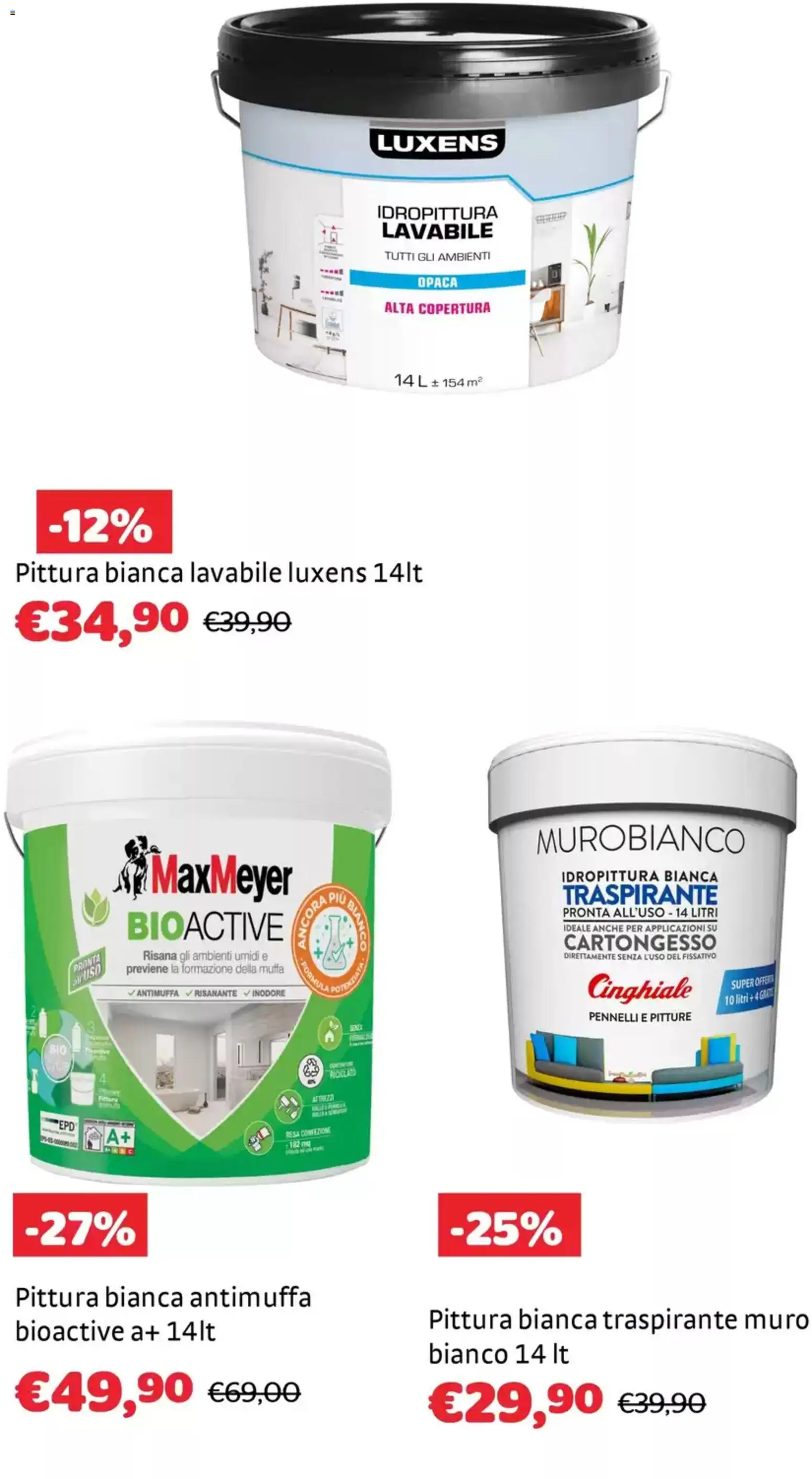 Volantino Brico Center del 04.02.2026 | Pagina: 3 | Prodotti: Pittura