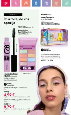 Oriflame katalog 12 │ velja od 24.08.2025 | Stran: 68 | Izdelki: Toaletna torbica, Paleta senčil, Maskara, Torbica
