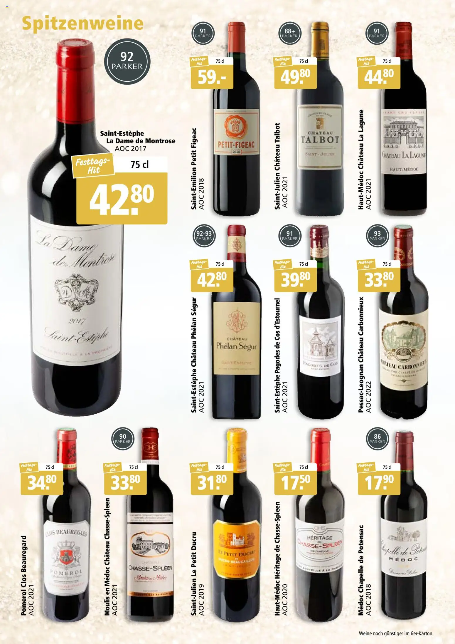 Aligro Aktionen Festtags-Hits Schlieren, Gossau SG, Frauenfeld, Rapperswil-Jona, Sargans, Bern, Brüttisellen, Pratteln, Emmen, Spreitenbach – gültig ab 03.11.2025 | Seite: 4