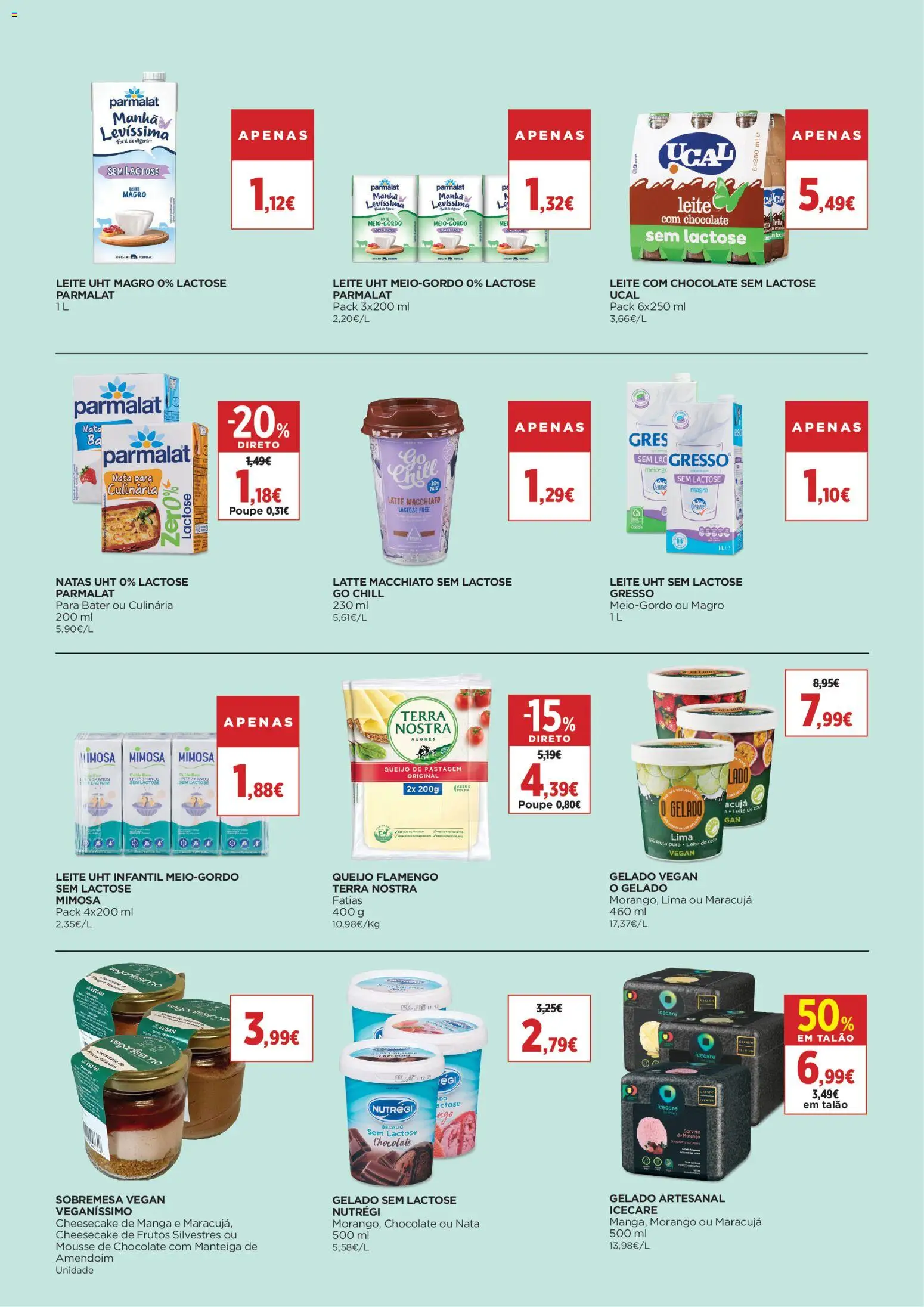 El Corte Ingles folheto │ válido de 06.04.2026 | Página: 13 | Produtos: Gelado, Leite, Nata, Natas