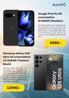 Forhåndsvisning av Elkjøp kundeavis gyldig fra 08.04.2026 | Side: 3 | Produkter: Smarttelefon, Batteri