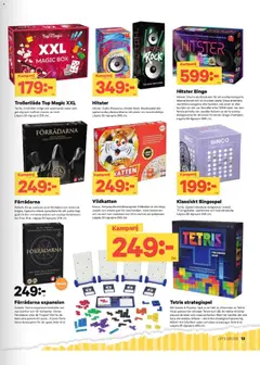 City Gross - erbjudanden - Förhandsvisning av reklamblad från butik City Gross aktuell från 22.12.2025 | Sida: 21 | Produkter: Rock, Spel