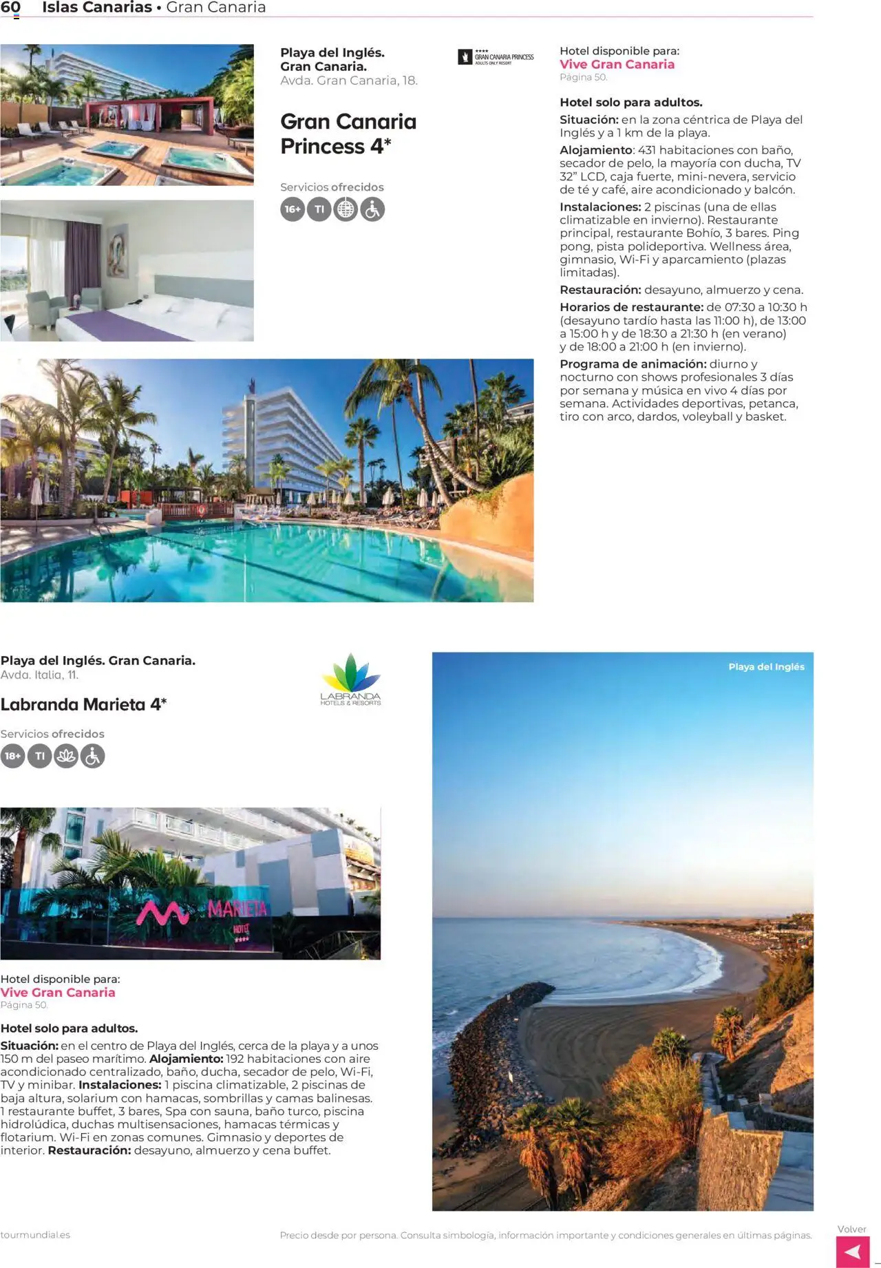 Viajes El Corte Inglés - Costas e islas │ válido desde el 26.03.2025 | Página: 60 | Productos: Té, Aire acondicionado, Caja, Baño