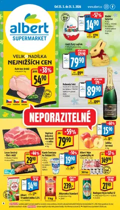 Náhled letáku Albert leták - Supermarket od 25.03.2026