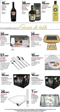 Costco - Prévisualisation de Costco Grandes occasions valide à partir de 23.12.2025 | Page: 6 | Produits: Soupe, Nappe, Vin, Crème