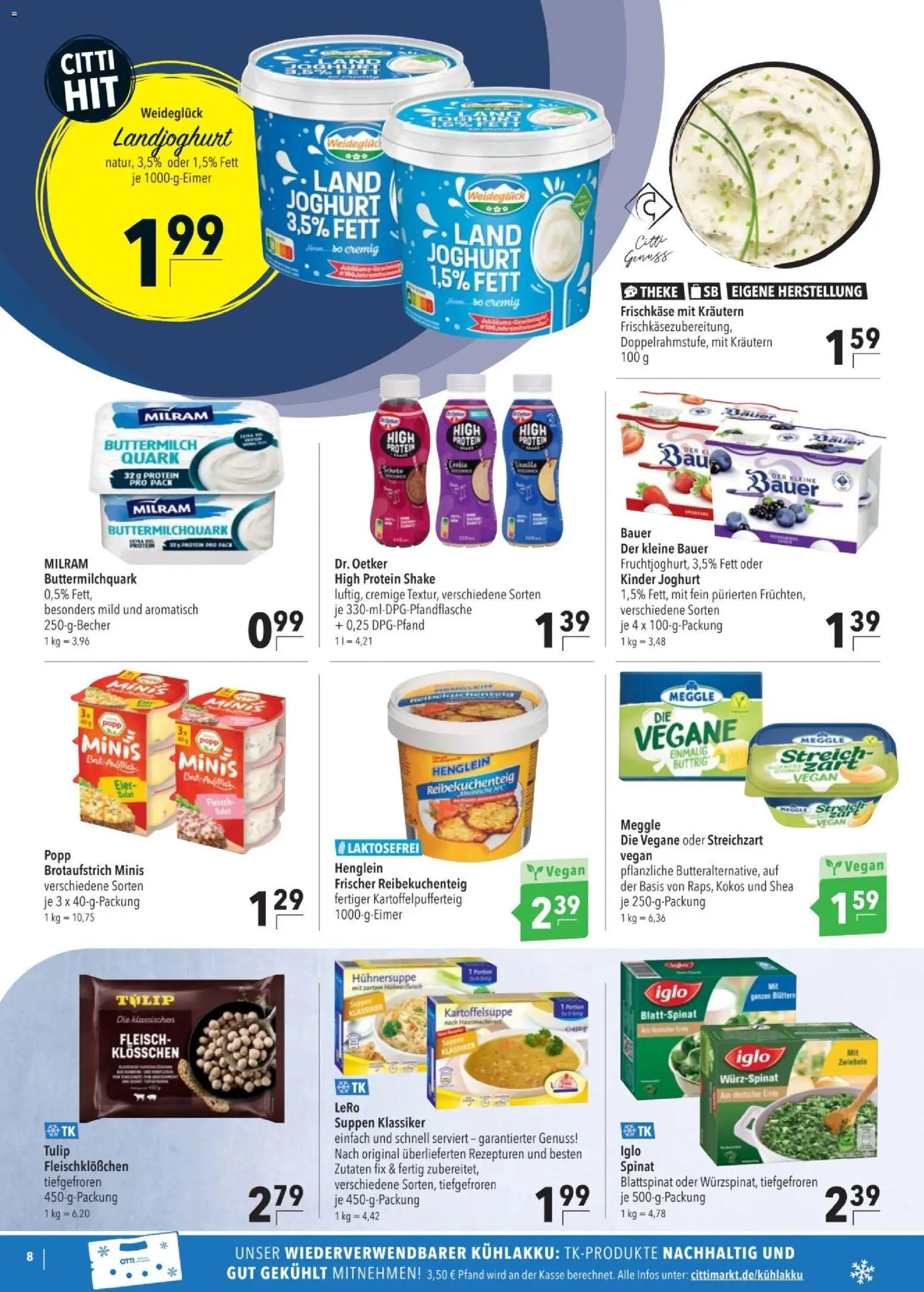 CITTI tilbudsavis – gyldig fra 02.01.2026 | Side: 10 | Produkter: Salat, Spinat