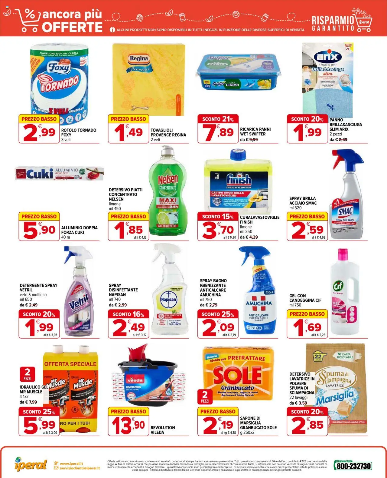 Volantino Iperal del 04.09.2025 | Pagina: 16 | Prodotti: Sapone, Anticalcare, Alluminio, Bagno