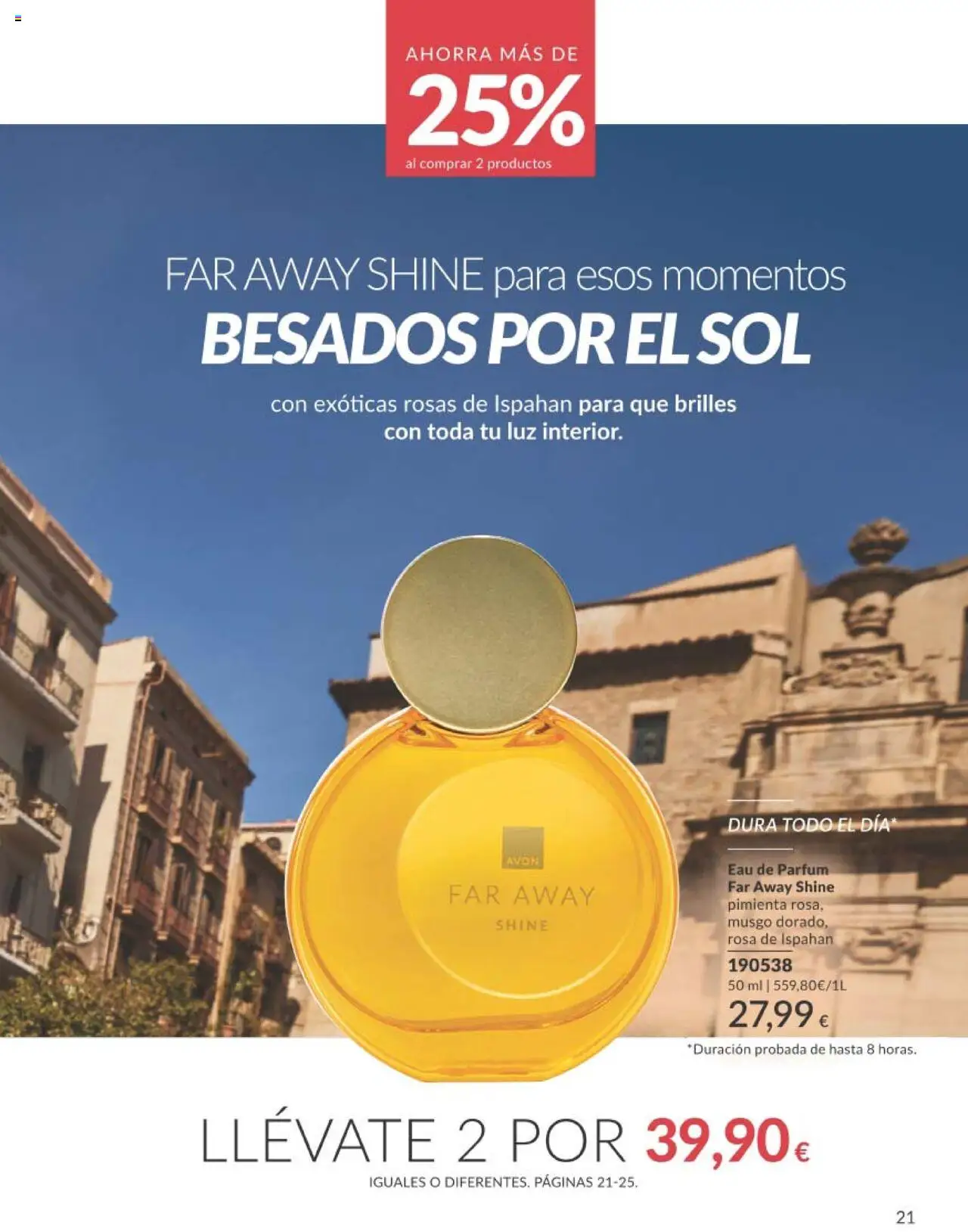 Catálogo AVON campaña 7 │ válido desde el 01.07.2025 | Página: 21 | Productos: Perfume, Eau de parfum