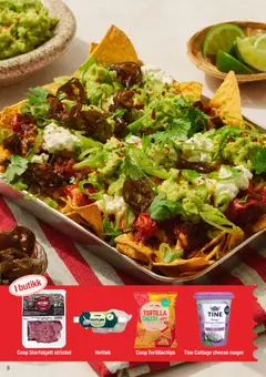 Forhåndsvisning av Coop Extra Julemagasin gyldig fra 10.11.2025 | Side: 8 | Produkter: Cottage cheese, Jabolčni kis, Lumini decorative, Hvitløk