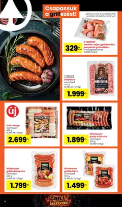 Interspar akciós ujság - amely érvényes a következő dátumtól: 02.05.2025 | Oldal: 6 | Termékek: Jalapenos, Grillkolbász, Grill