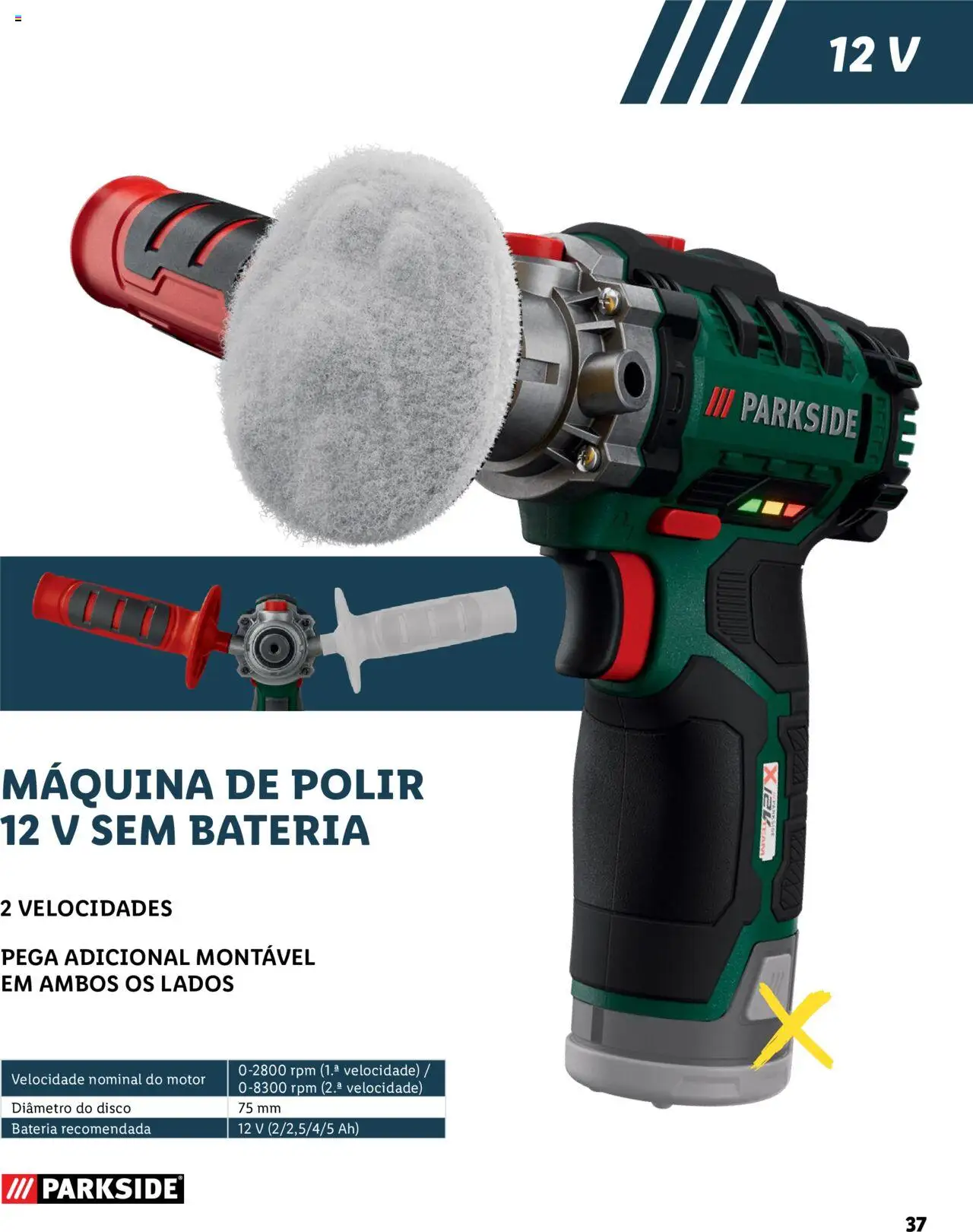 Lidl Baterias E Ferramentas │ válido de 02.02.2023 | Página: 37