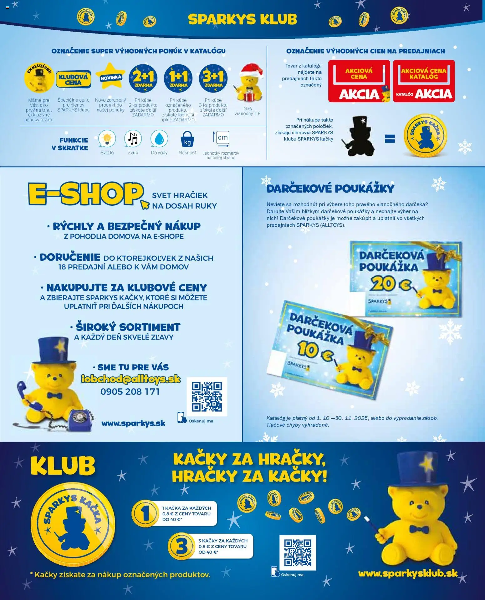 Nové ALLTOYS akcie – leták je platný od 19.11.2025 | Strana: 3 | Produkty: Svetlo, Kačka, Hračky