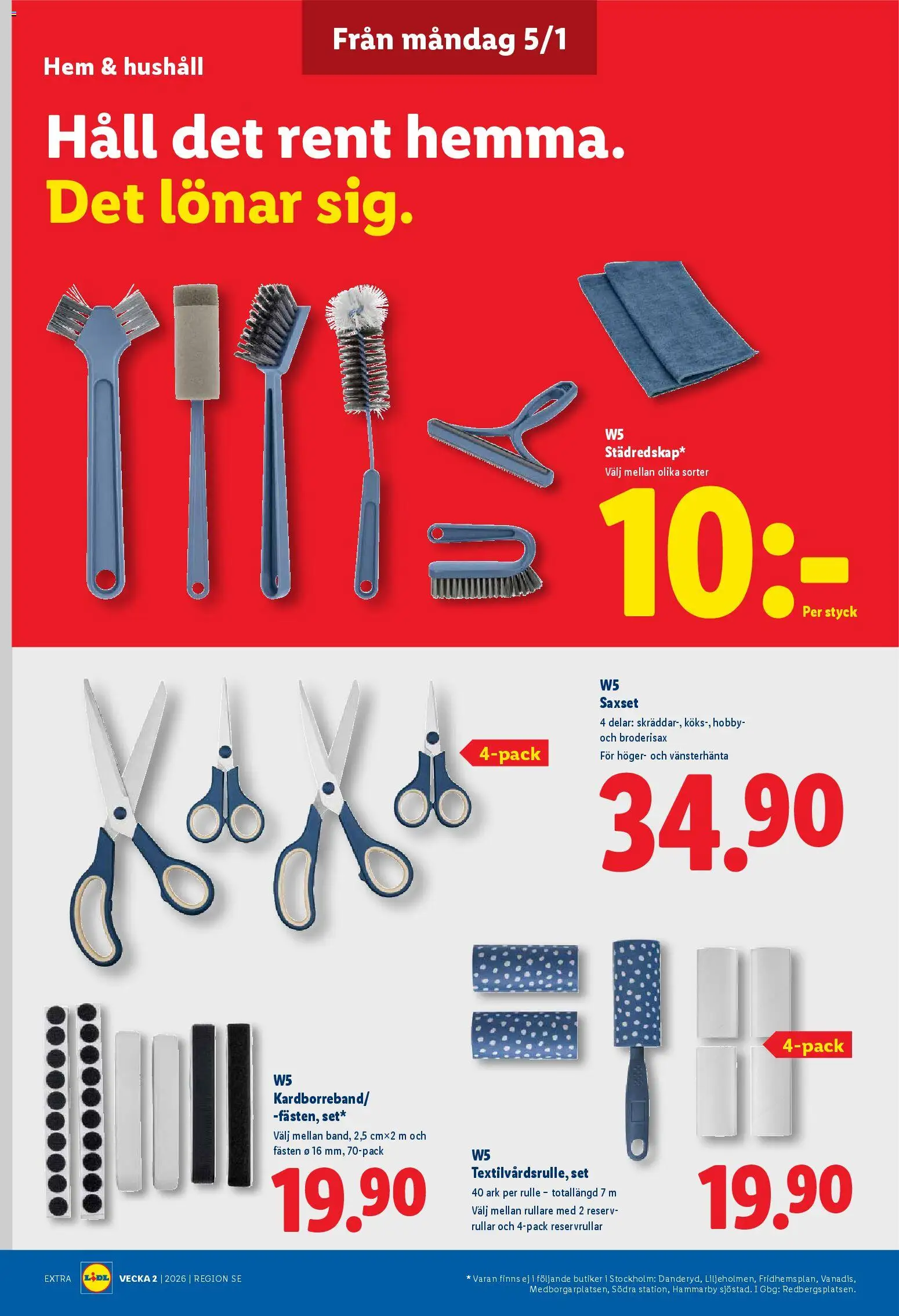 Lidl reklamblad aktuell från 05.01.2026 | Sida: 19 | Produkter: Set, Häll