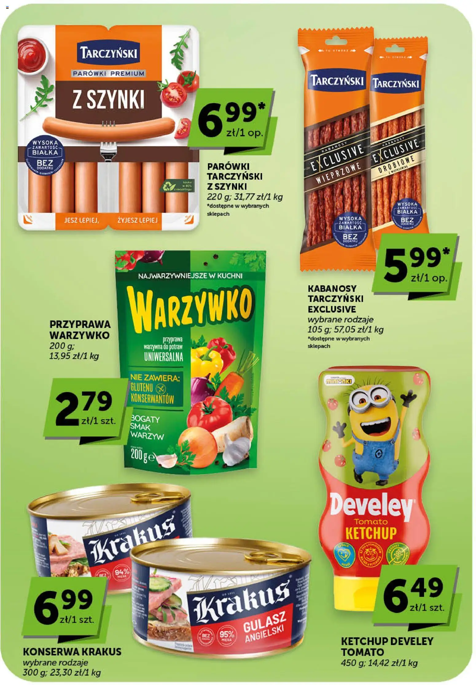 ABC gazetka - Market od 23.04.2026 | Strona: 20 | Produkty: Kabanosy, Parówki, Gulasz angielski, Gulasz