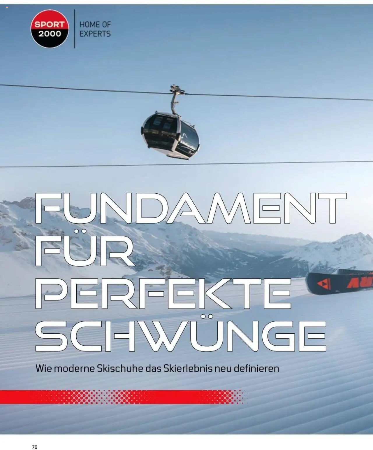 Sport2000 Prospekt Home of Schnee erleben – gültig ab 23.09.2025 | Seite: 76