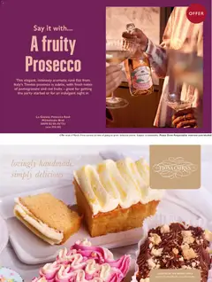 Preview of Waitrose - Offers valid from 29.01.2026 | Page: 18 | Products: Prosecco, Bakery