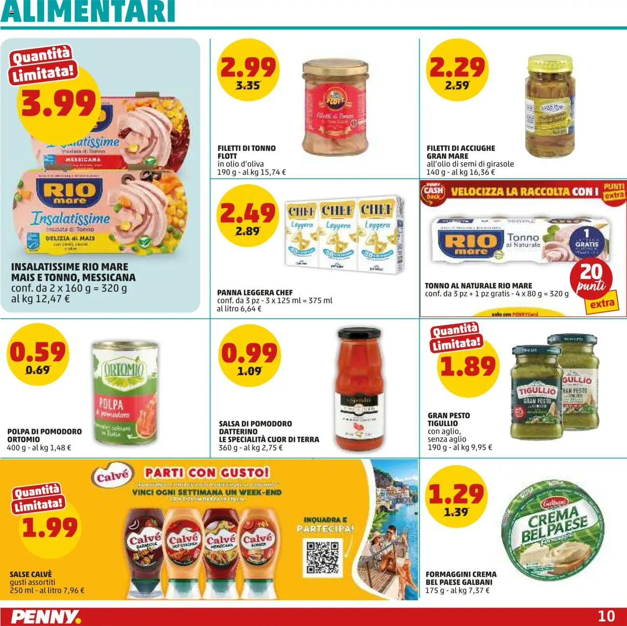 Volantino PENNY del 19.06.2025 | Pagina: 10 | Prodotti: Crema, Panna, Pomodoro, Tonno
