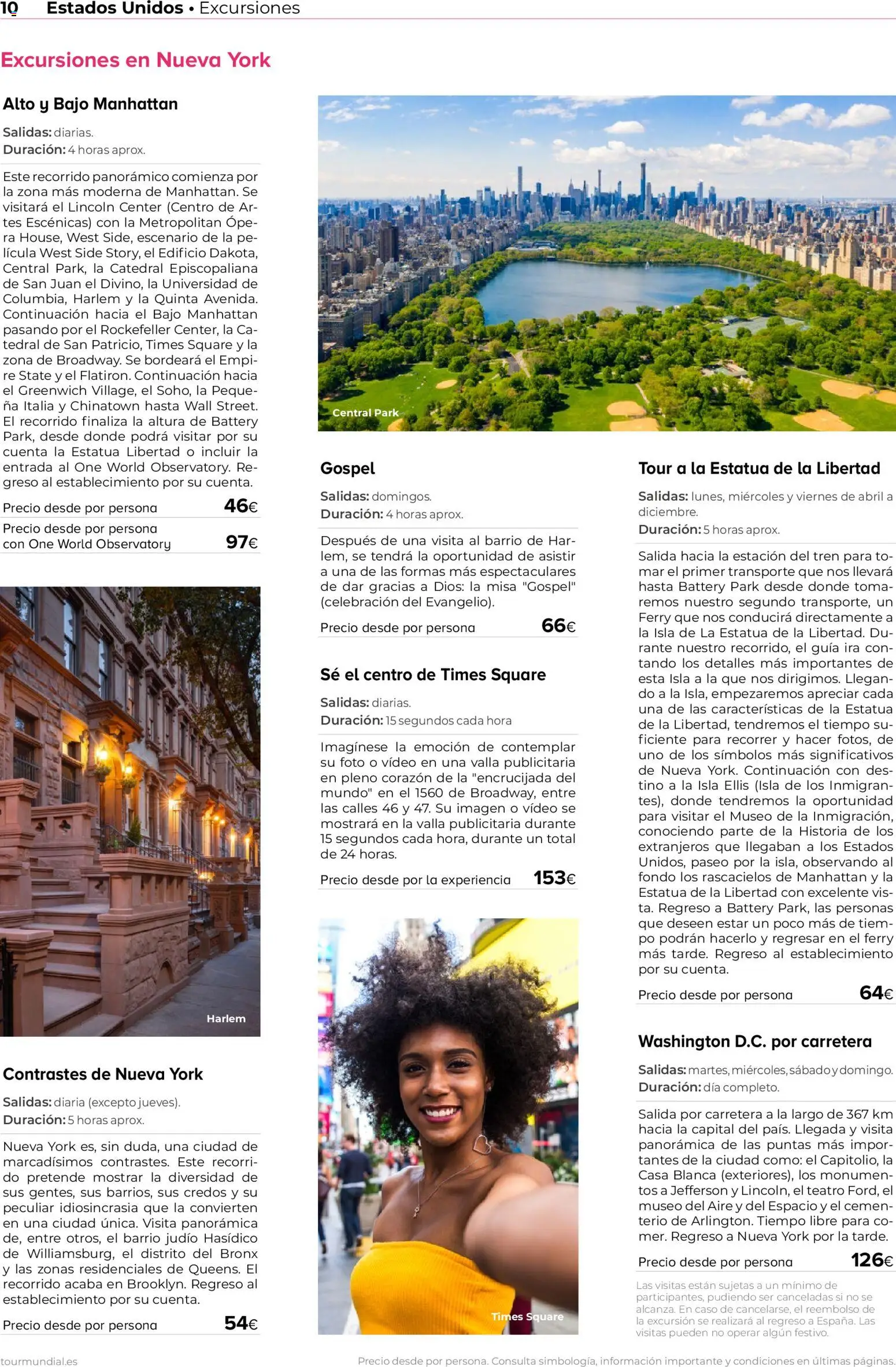 Viajes El Corte Inglés Norteamérica y Caribe │ válido desde el 01.01.2026 | Página: 10 | Productos: Video