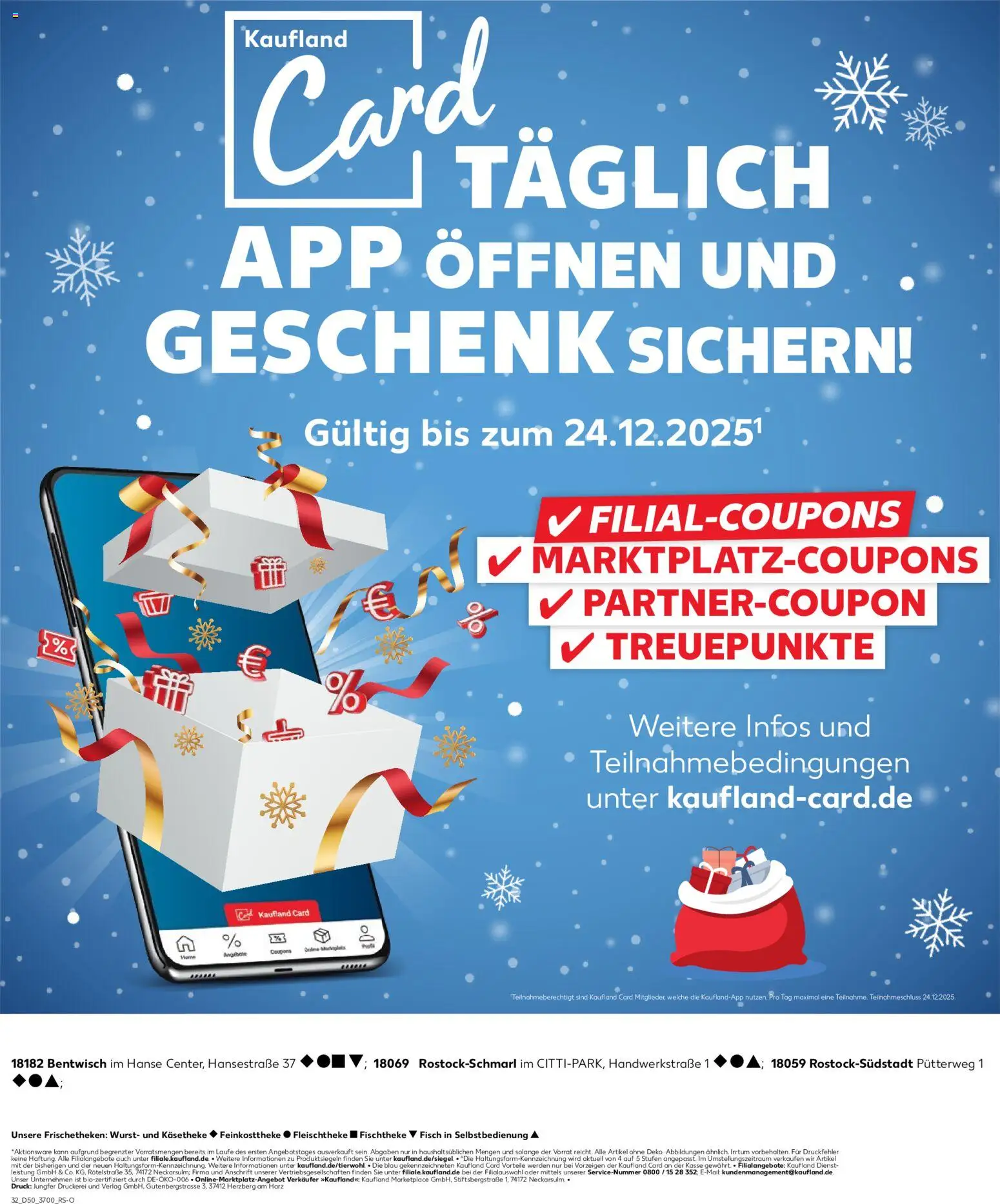 Kaufland prospekt Rostock	 – gültig ab 14.12.2025 | Seite: 32 | Produkte: Fisch, Wurst