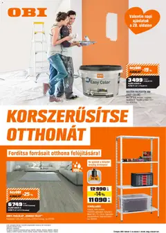 OBI Akciós újság - amely érvényes a következő dátumtól: 03.02.2026