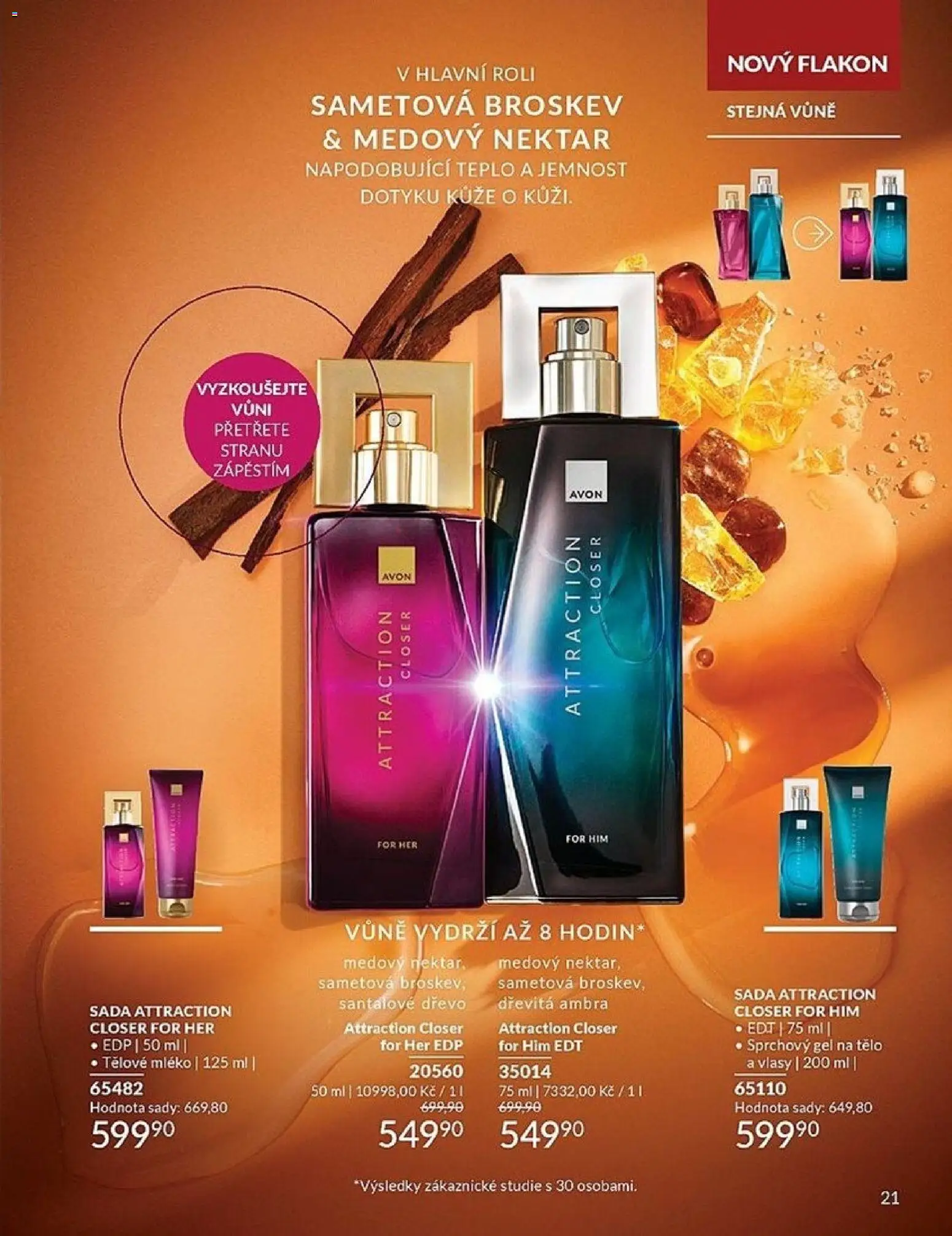 Avon katalog 2/2026 od 01.02.2026 | Strana: 21 | Produkty: Tělové mléko, Sprchový gel, Mléko